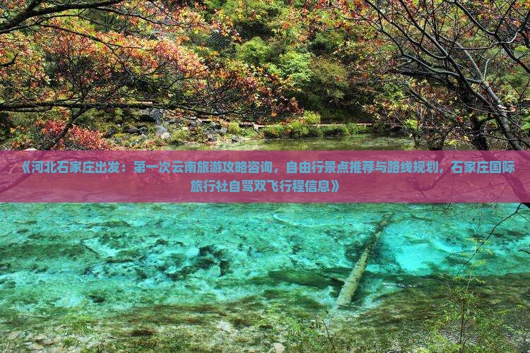 《河北石家庄出发：第一次云南旅游攻略咨询，自由行景点推荐与路线规划，石家庄国际旅行社自驾双飞行程信息》