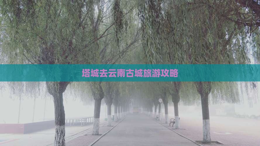 塔城去云南古城旅游