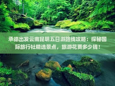 承德出发云南昆明五日游路线攻略：探秘国际旅行社精选景点，旅游花费多少钱！