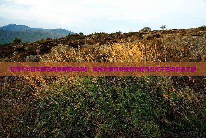 石河子五日云南古城旅游路线攻略：探秘云南旅游经典行程与石河子古城景点之旅