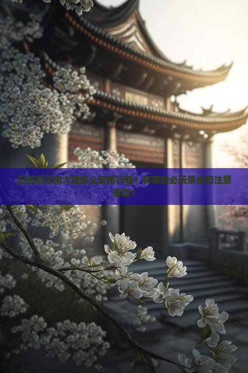日照到云南大理怎么安排行程？有哪些必玩景点和注意事项？