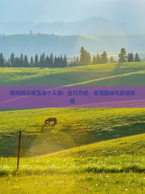 赣州到云南洱海个人游：出行方式、自驾路线与旅游攻略