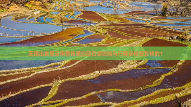无锡出发至云南香格里拉四日游攻略与行程安排是怎样的？