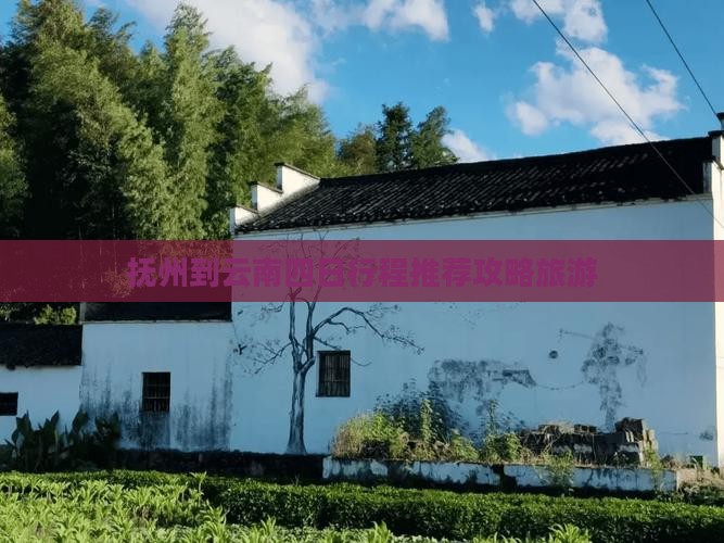 抚州到云南四日游