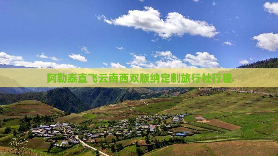阿勒泰直飞云南西双版纳定制旅行社行程