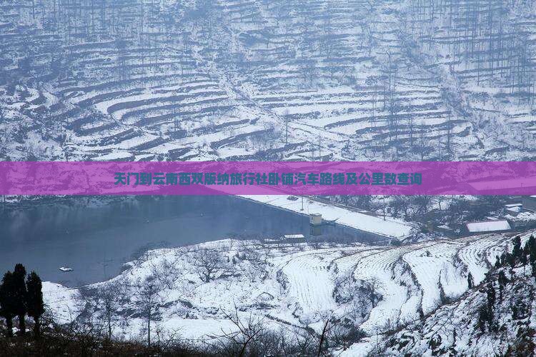 天门到云南西双版纳旅行社卧铺汽车路线及公里数查询