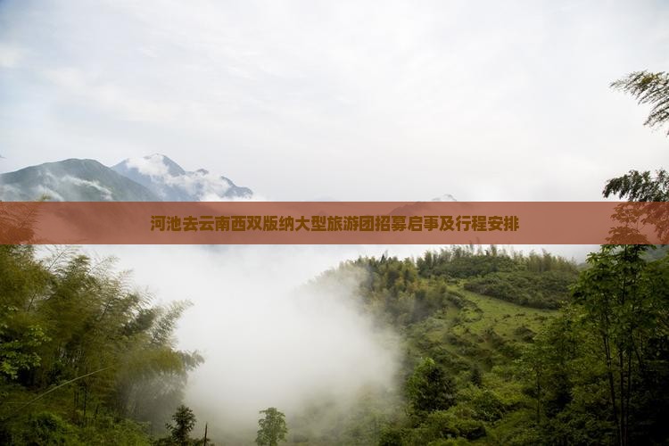 河池去云南西双版纳大型旅游团招募启事及行程安排