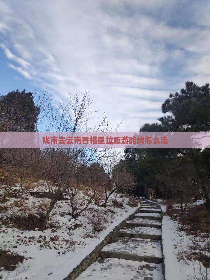 陇南去云南香格里拉旅游路线怎么走