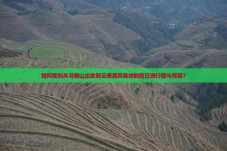 如何规划从马鞍山出发到云南西双版纳的四日游行程与预算？