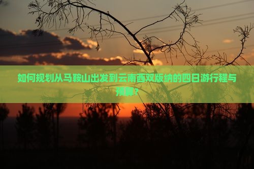 如何规划从马鞍山出发到云南西双版纳的四日游行程与预算？
