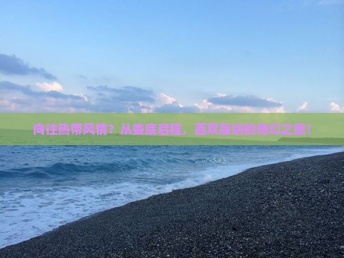 向往热带风情？从娄底启程，西双版纳的奇幻之旅！