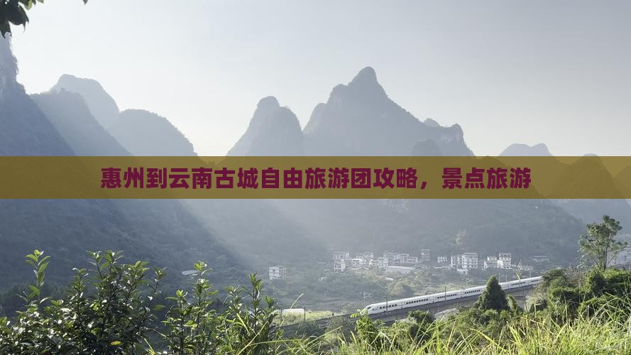 惠州到云南古城自由团