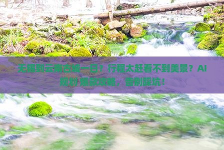 无锡到云南古城一日