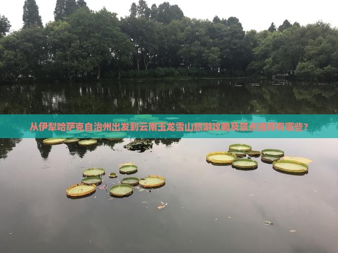 从伊犁哈萨克自治州出发到云南玉龙雪山旅游攻略及景点推荐有哪些？