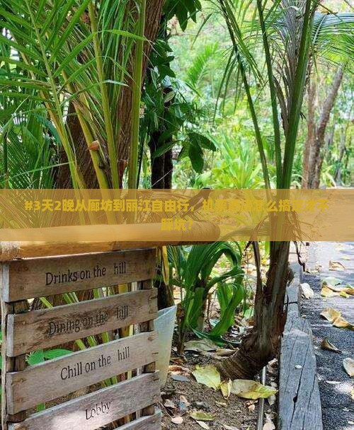 #3天2晚从廊坊到丽江自由行，机票酒店怎么搞定才不踩坑？