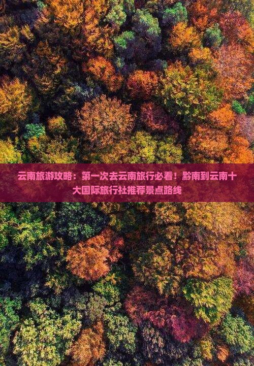云南旅游攻略：第一次去云南旅行必看！黔南到云南十大国际旅行社推荐景点路线