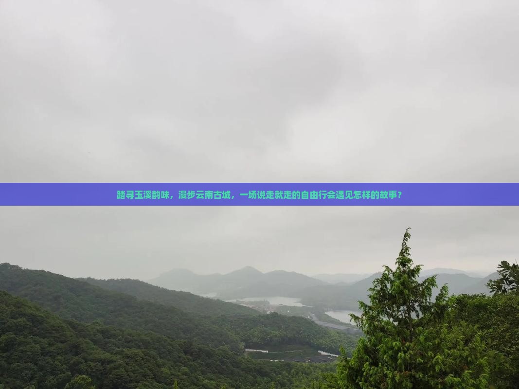 踏寻玉溪韵味，漫步云南古城，一场说走就走的自由行会遇见怎样的故事？
