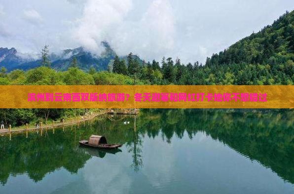 滨州到云南西双版纳旅游？冬天避寒和网红打卡地你不想错过