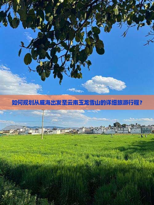 如何规划从威海出发至云南玉龙雪山的详细旅游行程？