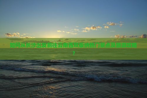 如何从长沙出发前往云南西双版纳热门景点及旅游攻略？