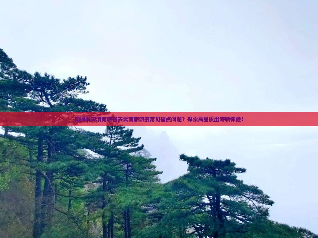 如何解决渭南游客去云南旅游的常见痛点问题？探索高品质出游新体验！