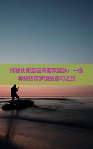 探秘沈阳至云南西双版纳：一场寻找热带梦境的奇幻之旅