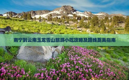 南宁到云南玉龙雪山旅游小吃攻略及路线距离指南