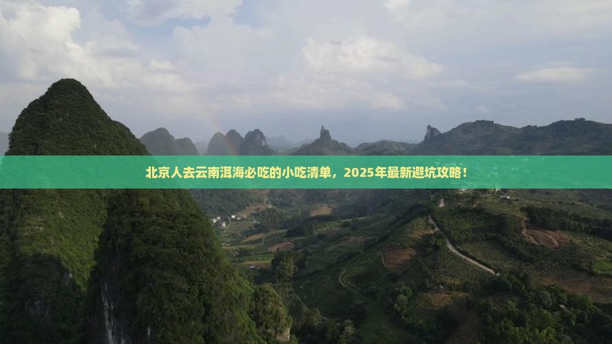 北京去云南洱海旅游小吃