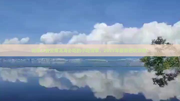 北京去云南洱海旅游小吃