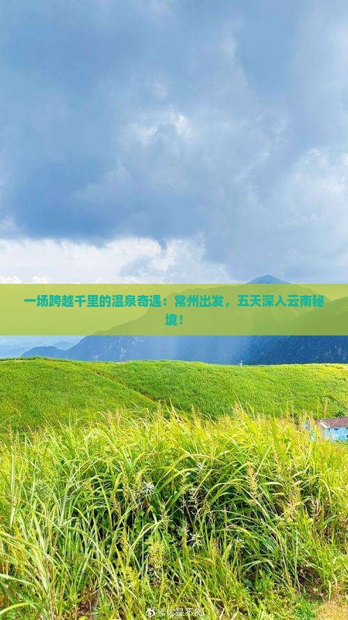 一场跨越千里的温泉奇遇:常州出发,五天深入云南秘境! 一场跨越千里的温泉奇遇:常州出发,五天深入云南秘境!