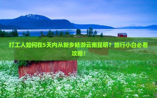 打工人如何在5天内从新乡畅游云南昆明？旅行小白必看攻略！
