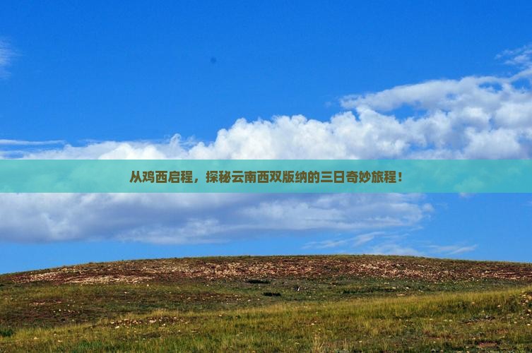 从鸡西启程，探秘云南西双版纳的三日奇妙旅程！