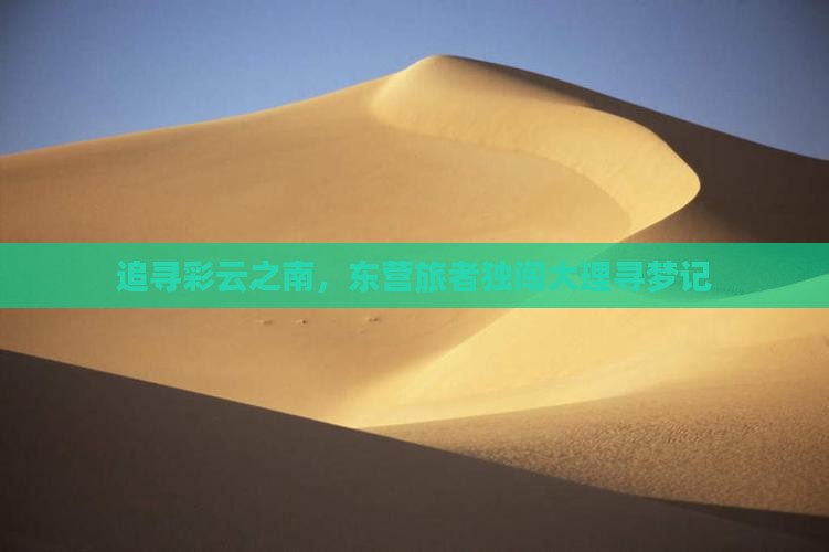 追寻彩云之南，东营旅者独闯大理寻梦记