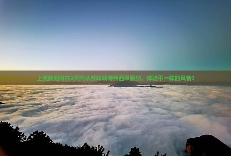 上班族如何在3天内从铁岭畅游到西双版纳，体验不一样的风情？