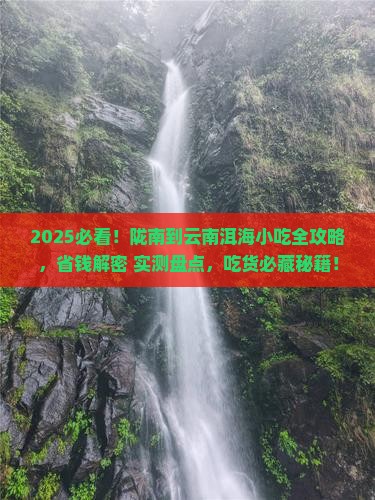 陇南到云南洱海旅游小吃
