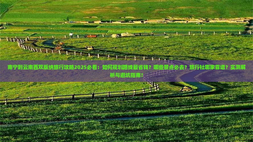 南宁到云南西双版纳旅行社