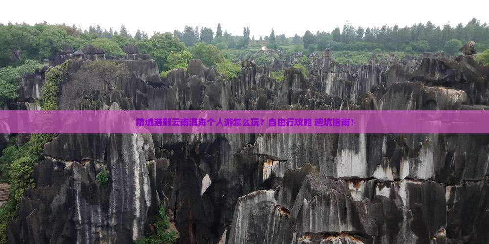 防城港到云南洱海个人游