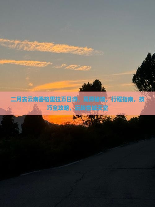 二月去云南香格里拉五日游