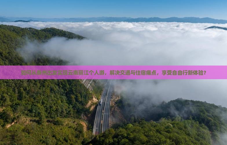 如何从泰州出发实现云南丽江个人游，解决交通与住宿痛点，享受自由行新体验？