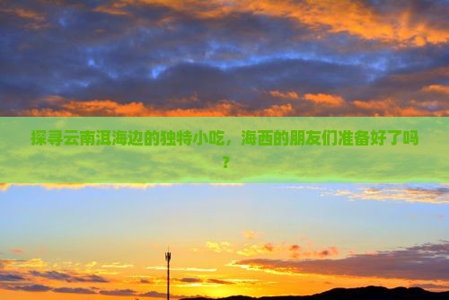 探寻云南洱海边的独特小吃，海西的朋友们准备好了吗？