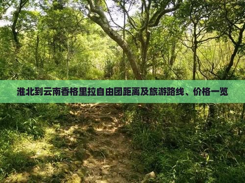 淮北到云南香格里拉自由团距离及旅游路线、价格一览
