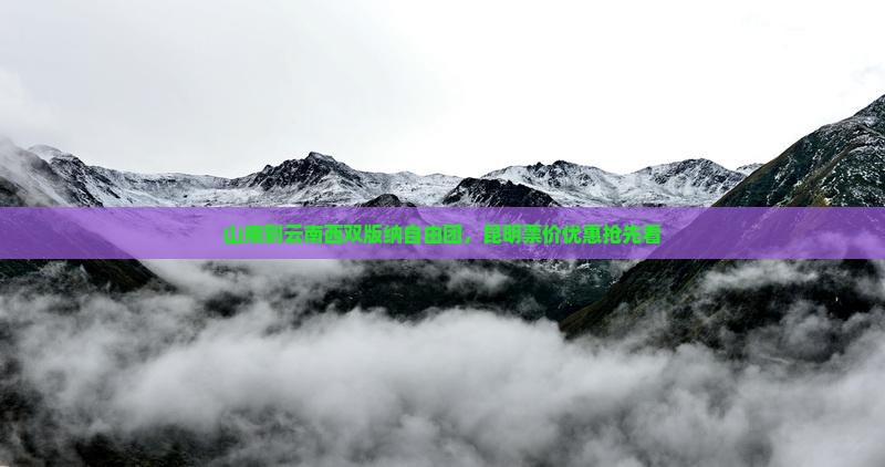 山南到云南西双版纳自由团，昆明票价优惠抢先看