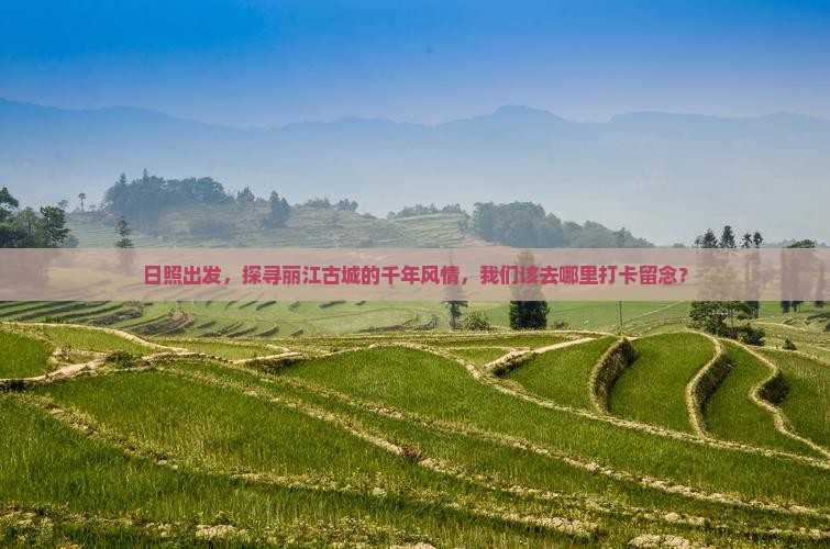 日照出发，探寻丽江古城的千年风情，我们该去哪里打卡留念？