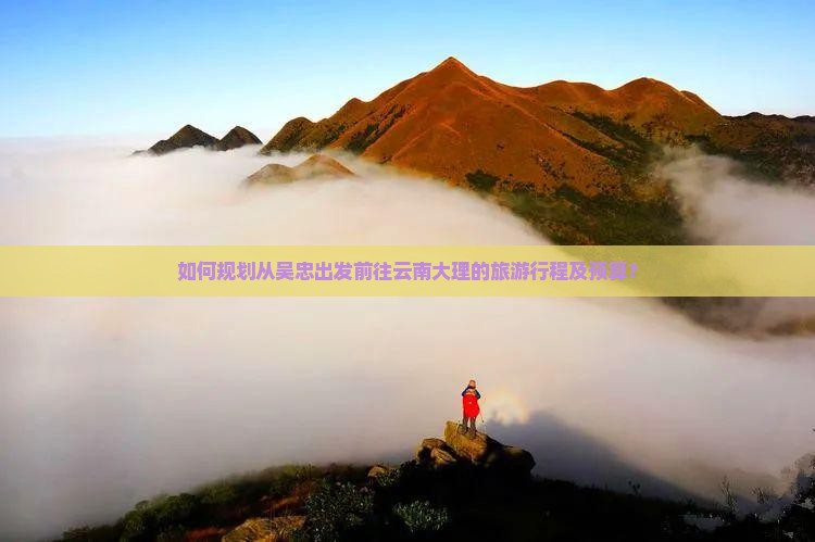 如何规划从吴忠出发前往云南大理的旅游行程及预算？