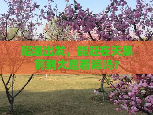 昭通出发，能赶在天黑前到大理看海吗？