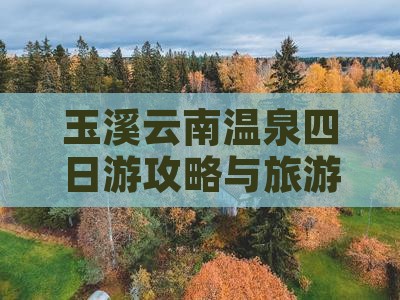 玉溪去云南温泉四日游