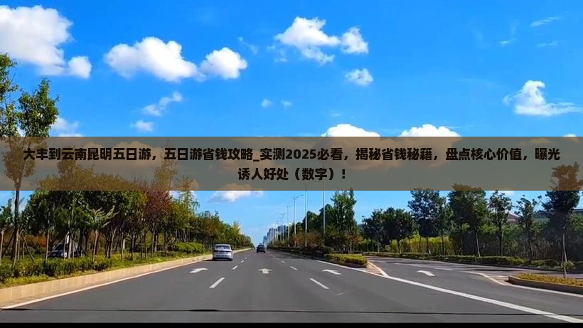 大丰到云南昆明五日游