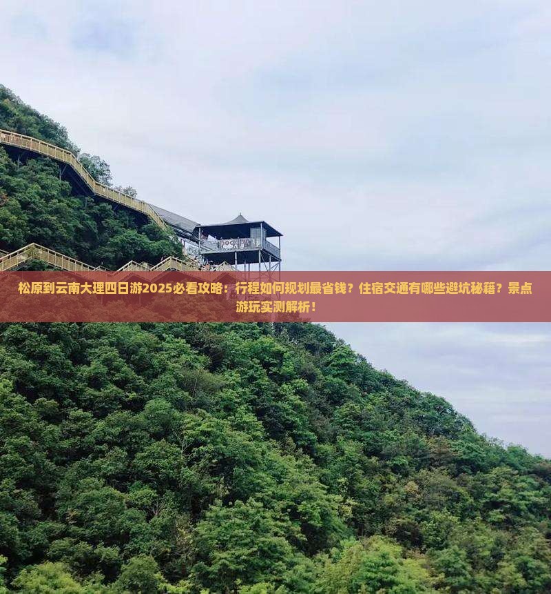 松原到云南大理四日游