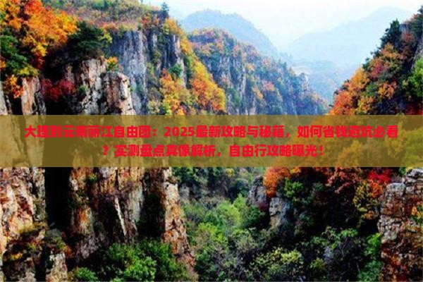 大理到云南丽江自由团