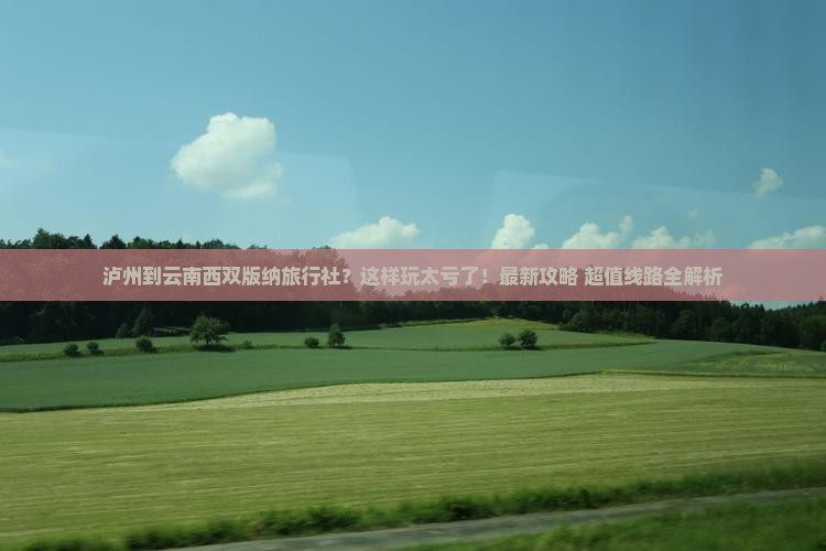 泸州到云南西双版纳旅行社